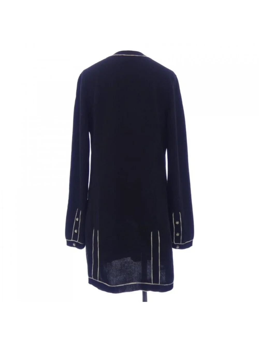 Chanel Long Cardigan Black